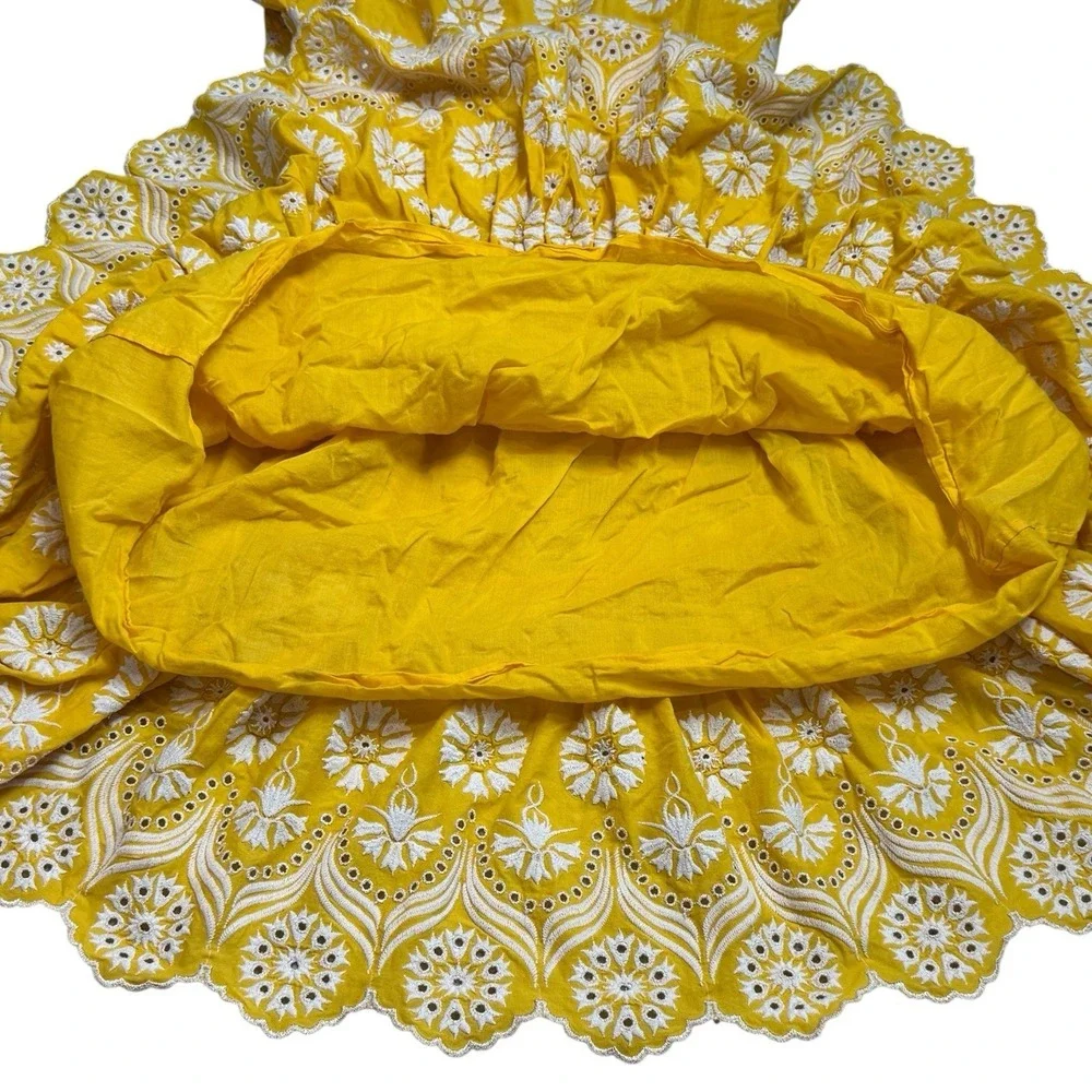Tory Burch Floral Embroidered Mini Summer Dress Special Occasion‎ Garden 2